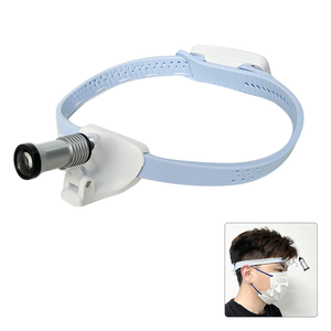 Haute luminosité <span class=keywords><strong>l</strong></span>éger 5W LED sans fil charge lampe frontale sans fil dentiste chirurgical dentaire Ent médecin Source d'électricité - Product Image 4