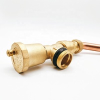 Valve de dérivation automatique de pression, contrôle de débit d'eau de vidange automatique, en laiton, 1 pouce