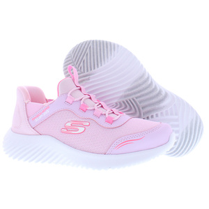 Chaussures Skechers Bounder simples et mignonnes pour filles, rose clair, style marche - Product Image 4