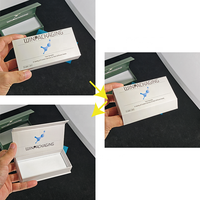 Cajas de Empaque Personalizadas para Viales de 3 ml, 4 Piezas, Caja de Almacenamiento para 4 Botellas de 10 ml, Caja Magnética con Espuma EVA para Viales
