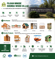 SDC035 En Gros Luxe Personnalisé Étanche Poulailler en Bois pour Poules Pondeuses Niche Écologique