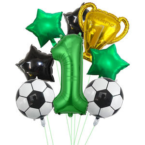 Ballon en aluminium de 32 pouces avec le numéro <span class=keywords><strong>FIFA</strong></span> pour la célébration d'événements de football, décoration de fête, vente en gros - Product Image 1