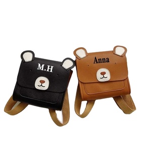 Tas bayi perempuan laki-laki ransel anak-anak Aksesori dipersonalisasi tas balita Beruang kustom tas sekolah <span class=keywords><strong>Mini</strong></span> anak-anak selempang hewan lucu - Product Image 4