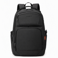 Tas Ransel Bisnis Kasual Pria Oxford Tahan Air Multi Kompartemen untuk Laptop, Cocok untuk Perjalanan Sehari-hari