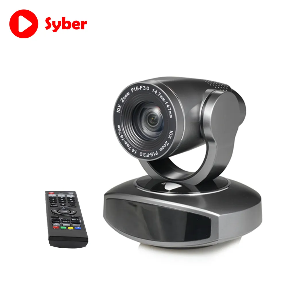 Ir Remote Auto Tracking Ptz 1080p Full Hd Cheap 10x Optical Zoom Video Webcam Conference Camera Webcam