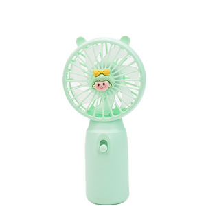 Mini Handheld Fan Portable <b>Battery</b> <b>Operated</b> Desk Fan With Cute Design For Outdoor Use - Product Image 5