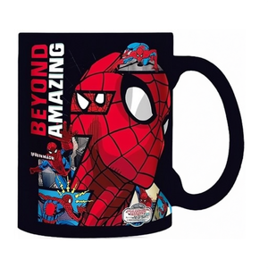 Taza de Cerámica de Spiderman de 315 ml, Negra y Roja, Diseño de Aniversario Increíble - Product Image 2