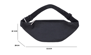 Riñonera Oxford para Aventuras al Aire Libre: Elegante Bolsa de Cintura para Correr, Senderismo y Viajes - Personalizable para tu Marca - Product Image 4