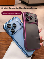 Coque personnalisable antichoc effet givré PC, nouvelle couleur, ultra-fine et rafraîchissante pour iPhone 18 17 Pro Max, la plus vendue