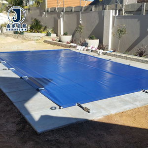 Bâche de protection pour <span class=keywords><strong>piscine</strong></span> extérieure, résistante au gel, à la neige et aux feuilles, imperméable en PVC - Product Image 2