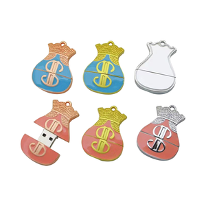 クリエイティブメタル漫画Uディスクマスコットギフト人形USBフラッシュドライブ工場生産図面への直接販売サポート - Product Image 2