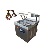 Plateau alimentaire pour aliments, crevettes, viande, poisson, machine d'emballage sous vide pour la peau, machine de scellage sous vide, prix