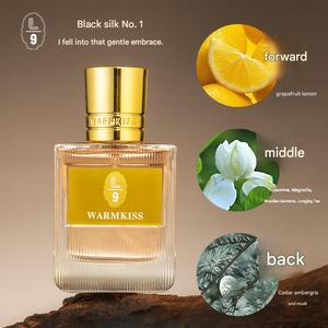 Profumo Late-Night Kiss Black Gold per Donna Matura Romantica, Fragranza Muschiata Agrumata a Lunga Durata, Mini Nebulizzatore Leggero - Product Image 4