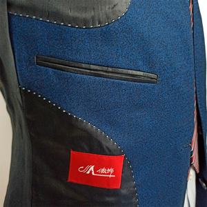 Personalizado Hombres Boda Tallas grandes Pantalones Trajes Azul Padrino Traje <span class=keywords><strong>Formal</strong></span> Marca Hombres Trajes Ejecutivos - Product Image 5