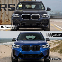 Kit de carrosserie complet (pare-chocs avant et arrière) style X3M 2024+ pour BMW X3 G01 2018-2021 – Kit de conversion – Prix usine