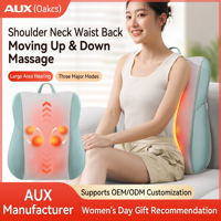 Masseur électrique pour le corps, le cou et le dos avec chaleur, coussin de massage 3D à pétrissage, contrôle de la minuterie pour soulager la douleur sciatique