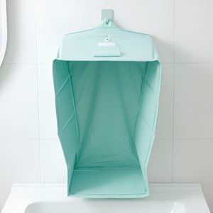 <span class=keywords><strong>Baignoire</strong></span> pliable portable pour bébé, <span class=keywords><strong>baignoire</strong></span> en plastique pliable pour bébé, seau de trempage pour les pieds, bac de rangement suspendu avec trou de drainage - Product Image 3