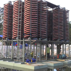 Hot Bán thiết bị khai thác mỏ cấp bằng sáng chế xoắn ốc máng Vàng máy khai thác mỏ với hoạt động thấp và chi phí bảo trì - Product Image 1