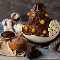 SIGNWIN JAKIM HALAL 1kg Poudre de chocolat pour bingsu, glace pilée, fournitures pour bubble tea, vente en gros