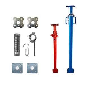 Étai métallique réglable robuste pour coffrage moderne, système d'étaiement pour dalles de béton et échafaudage de construction - Product Image 6
