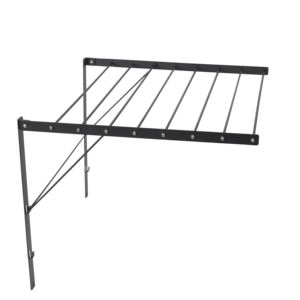 Oferta Especial: Tendedero de Acero Inoxidable de Una Sola Capa Montado en Pared para Baño y Sala de Estar, Ajustable y Plegable para Platos y Ropa - Product Image 6