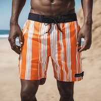 Boardshorts Shorts de plage Maillots de bain pour hommes Vintage Streetwear Board Shorts Pantalons Maillots de bain Poches