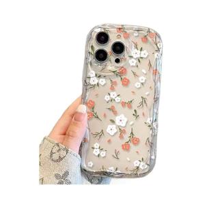 <span class=keywords><strong>Cover</strong></span> per telefono cellulare in Silicone TPU con bordo ondulato con fiore bianco <span class=keywords><strong>arancione</strong></span> per <span class=keywords><strong>Iphone</strong></span> 8 X Xr Xs <span class=keywords><strong>11</strong></span> 12 13 14 15 16 17 Pro Max - Product Image 5