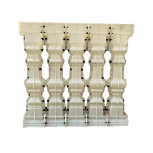 Fundición de inyección de hormigón en su lugar Precio más barato Molde de balaustre de plástico decorativo exterior Moldes de balaustrada Balaustre de hormigón