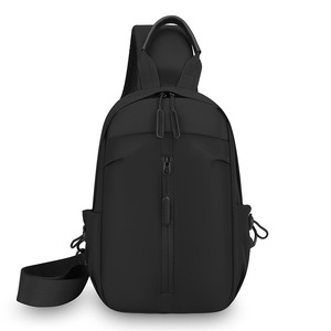 Oxford Cloth Men's Chest <b>Bag</b> <b>Large</b> Capacity Wear-Resistant Dark Blue Casual <b>Crossbody</b> <b>Bag</b> For Everyday Outfits Winter 2025 - Product Image 4