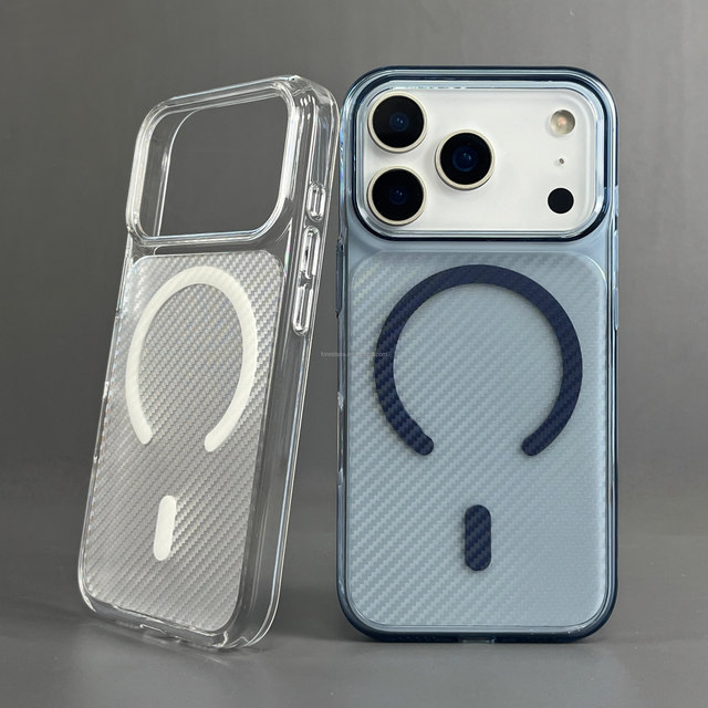 Wireless Charging Compatible Case Pc 1.4 MM Translucent Color Phone case for iPhone 17 Pro Max 16 Plus 15 Pro Max 14 13