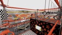 Parc d'aventure personnalisé, équipement de parcours de corde, aire de jeux intérieure avec trampoline, installation d'escalade pour enfants à usage commercial