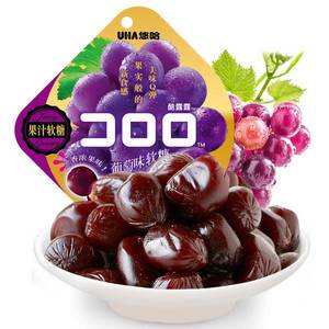 ร้อนขาย <span class=keywords><strong>UHA</strong></span> น้ําผลไม้ลูกอมรสพีชระเบิดเยื่อเบอร์รี่เหนียว 52g - Product Image 2