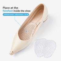 Pence Moon Collective – Coussinets pour talons hauts, semelles intérieures en silicone, réutilisables, antidérapants, pour femmes, pour soulager la douleur des pieds lors de soirées, 4 pièces