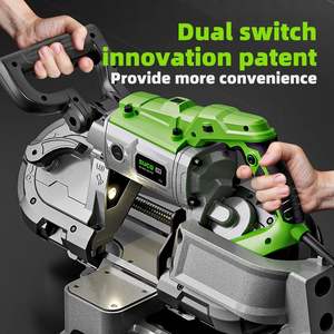 SUCA SUCA mini scies à ruban à main paillasse scie à ruban pour la coupe de métaux petite scie à ruban portable machine à scie portable - Product Image 2