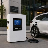 Chargeur mural rapide DC 40 kW ZT-1 Max version domestique, Plug and Charge, OCPP 1.6, station de recharge intelligente pour véhicules électriques, CCS2, IP55, 4G, Wi-Fi