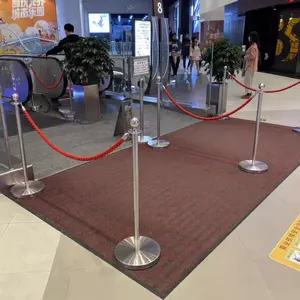 High Quality Stanchion Crowd Control Rope Barrier Posts Stand For Hotel