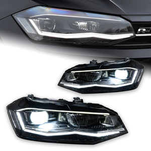 Adaptés aux modèles Volkswagen <span class=keywords><strong>Polo</strong></span> 2019-2024, <span class=keywords><strong>feux</strong></span> <span class=keywords><strong>de</strong></span> <span class=keywords><strong>jour</strong></span> LED personnalisés, <span class=keywords><strong>feux</strong></span> <span class=keywords><strong>de</strong></span> <span class=keywords><strong>jour</strong></span> LED bleus, effet d'essuie-glace LED 12V - Product Image 1