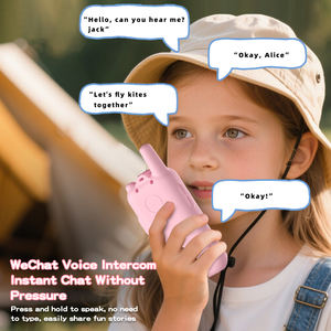 Nuevo Walkie Talkie Interactivo para Niños con Cámara Divertida, Función de Compartir Fotos, Efectos de Sonido Mágicos, Largo Alcance de 350M, Llamada Directa, Juguete - Product Image 4