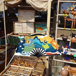 พัดลมคลัค Ultimate Performance ขนาด 33 ซม. ที่ได้รับการยอมรับระดับโลก ผลิตด้วยเทคนิคการลงสีผ้าแบบพกพา - Product Image 5