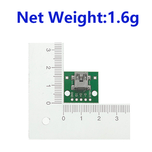 Adaptador de Placa Soldada OKY3447-1 Mini USB a Mini USB Tipo B Hembra con Interruptor DIP - Product Image 5
