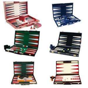 <span class=keywords><strong>Juego</strong></span> <span class=keywords><strong>de</strong></span> Backgammon <span class=keywords><strong>de</strong></span> Cuero <span class=keywords><strong>de</strong></span> Lujo, Diseño Personalizable, Estuche Portátil, Ideal para Regalos Navideños - Product Image 2