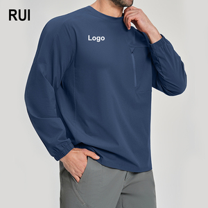 RUIQUWIN - Camisetas de Manga Larga Ligeras para Hombre, de Secado Rápido, Transpirables, Ropa Deportiva para Gimnasio, Senderismo y Jogging al Aire Libre - Product Image 1