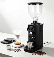 Moulin à expresso électrique Sifei Luxury Mini Home, meules coniques de 60 mm en acier inoxydable, réglage par molette, design minimaliste, 750 g
