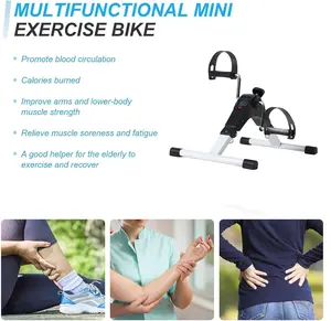 Portable High Quality OEM Arm Leg Pedal Exerciser Indoor Cycling Bike Mini Exercise