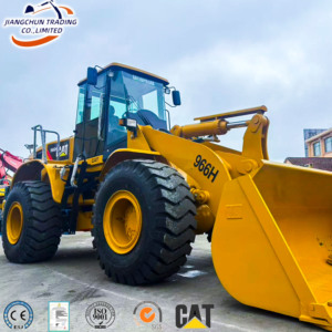 รถตักล้อยาง Caterpillar 966H มือสอง ความจุสูง 30 ตัน เครื่องยนต์เดิม ชั่วโมงการทำงานต่ำ สภาพดีเยี่ยม สำหรับงานหนัก - Product Image 1