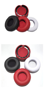 Almohadillas de Repuesto Compatibles con Auriculares <span class=keywords><strong>Beats</strong></span> <span class=keywords><strong>Studio</strong></span> <span class=keywords><strong>Pro</strong></span> DETOX, Cubiertas de Auriculares Cómodas - Product Image 2
