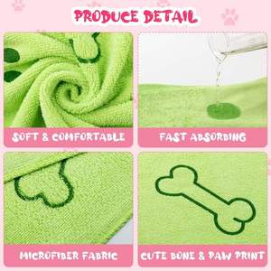 <span class=keywords><strong>Serviette</strong></span> <span class=keywords><strong>pour</strong></span> <span class=keywords><strong>chien</strong></span> personnalisable Pet Factory, en sherpa doux, impression par sublimation <span class=keywords><strong>personnalisée</strong></span>, <span class=keywords><strong>serviette</strong></span> mignonne <span class=keywords><strong>pour</strong></span> animaux de compagnie <span class=keywords><strong>pour</strong></span> la salle de bain - Product Image 4