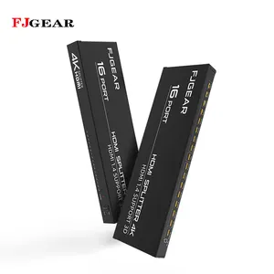 FJGEAR最佳4K 1X16支持3D高清MI分离器16端口/路4k高清MI分离器1进16出16端口高清mi分离器