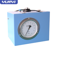 Kit de prueba de manómetro hidráulico neumático Yunyi, máquina de equilibrio de prueba con registrador de gráfico de presión