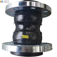 Connecteurs flexibles en caoutchouc à bride en acier au carbone forgé haute pression, galvanisés au zinc, fabricant direct, joint de dilatation à soufflet pour tuyau